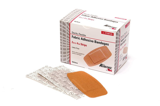 Flexible Large Adhesive Bandages 2" x 4" (Pack of 50)