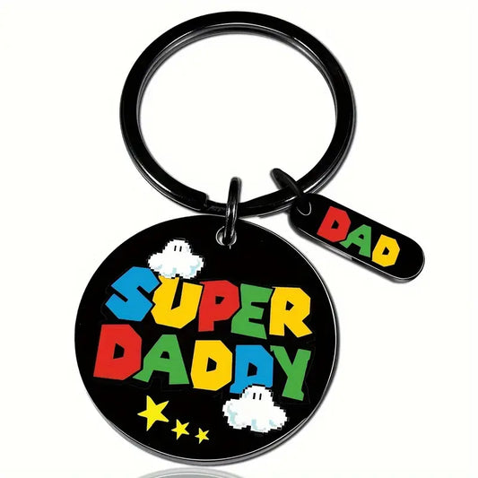 Super Daddy Keychain