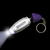 Grandma Keychain with Flashlight