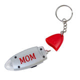 MOM Keychain with Flashlight